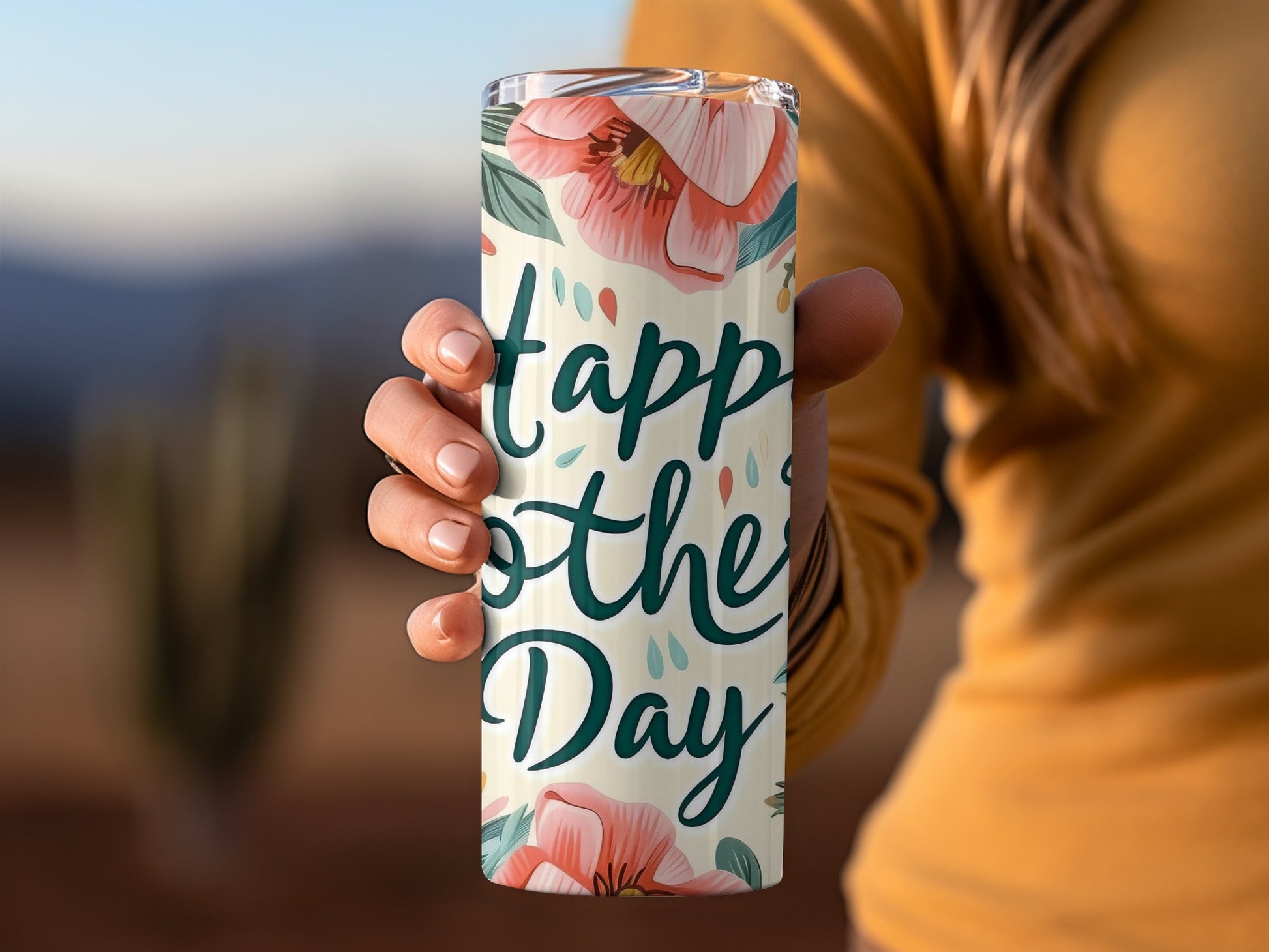 Happy Mother's Day Floral Insulated Tumbler