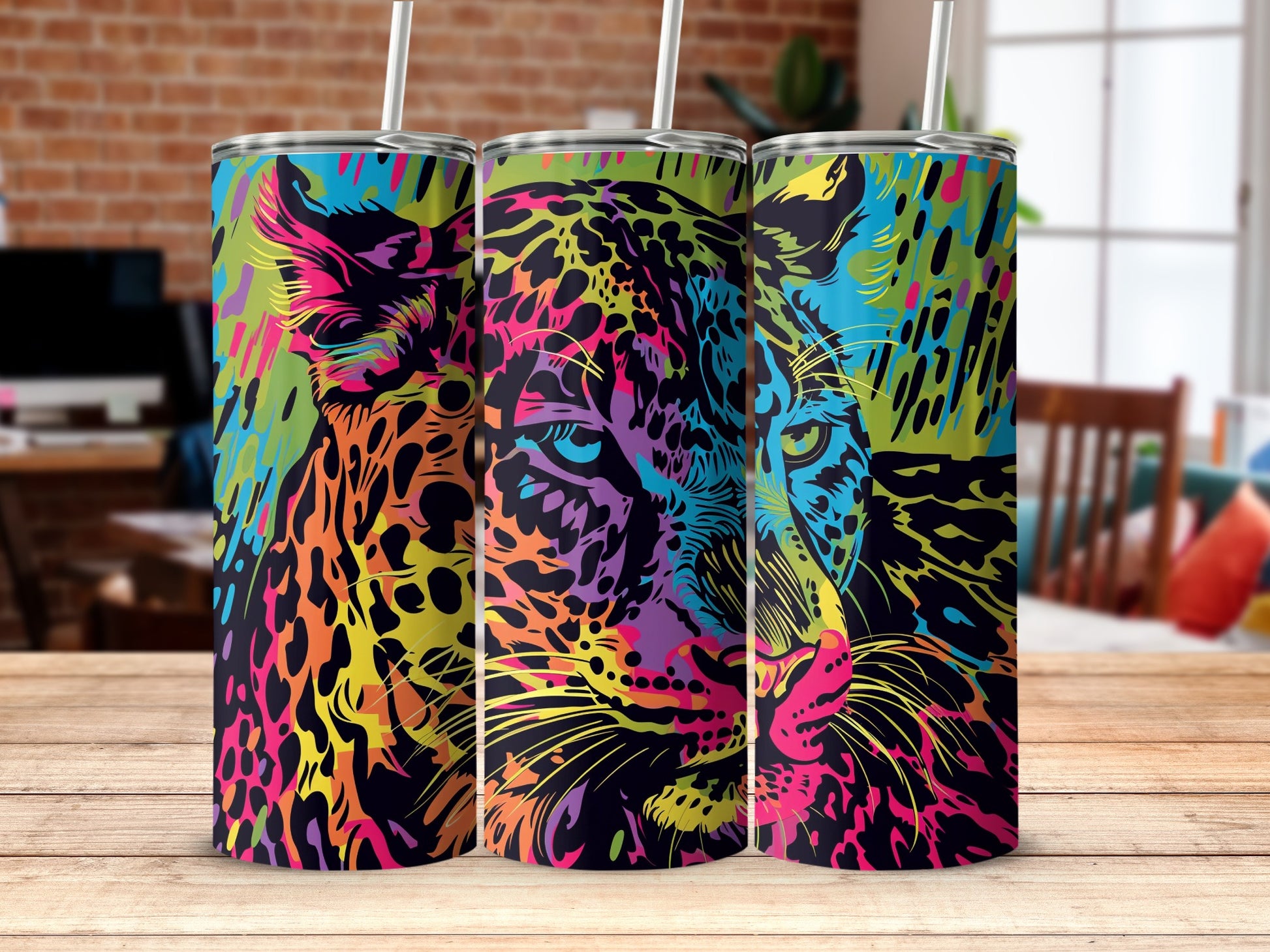 Colorful Pop Art Leopard Face Design Tumbler product type
Tumbler
Leopard
PopArt
Neon
Vibrant
Colorful
Abstract
AnimalPrint
Cheetah
Wild
Graphic
BrightColors
Psychedelic
ModernArt
Drinkware
Sublimation
CustomTumbler
ArtDesign
BoldPattern
RainbowColors