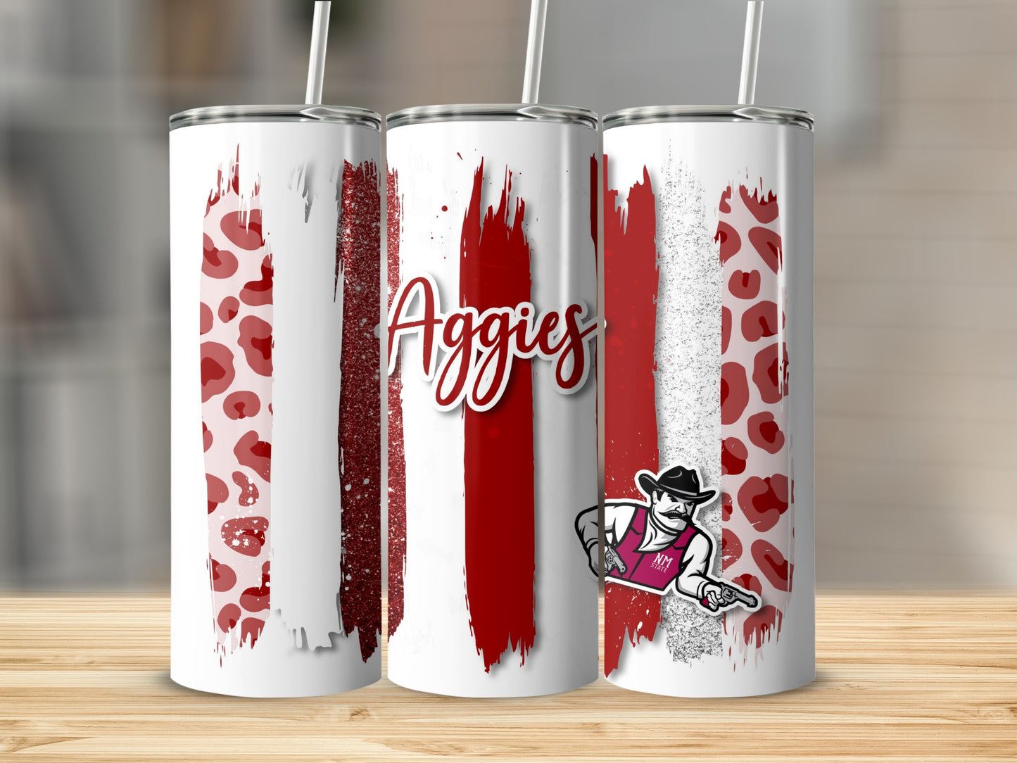 Aggies Design NM State Aggies Cowboy Tumblers