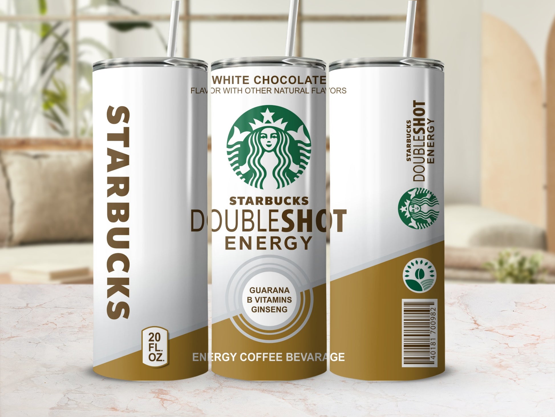 Starbucks Doubleshot Energy White Chocolate 20 FL OZ product type