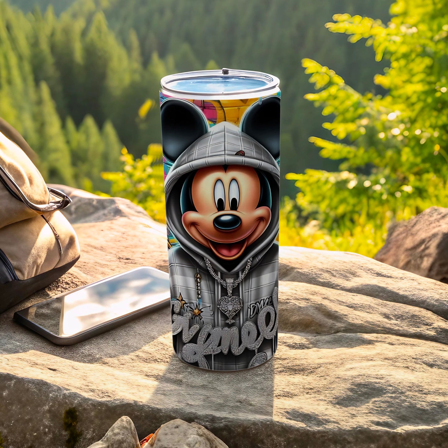 Hip Hop Mickey Mouse Hooded Character Tumbler Product