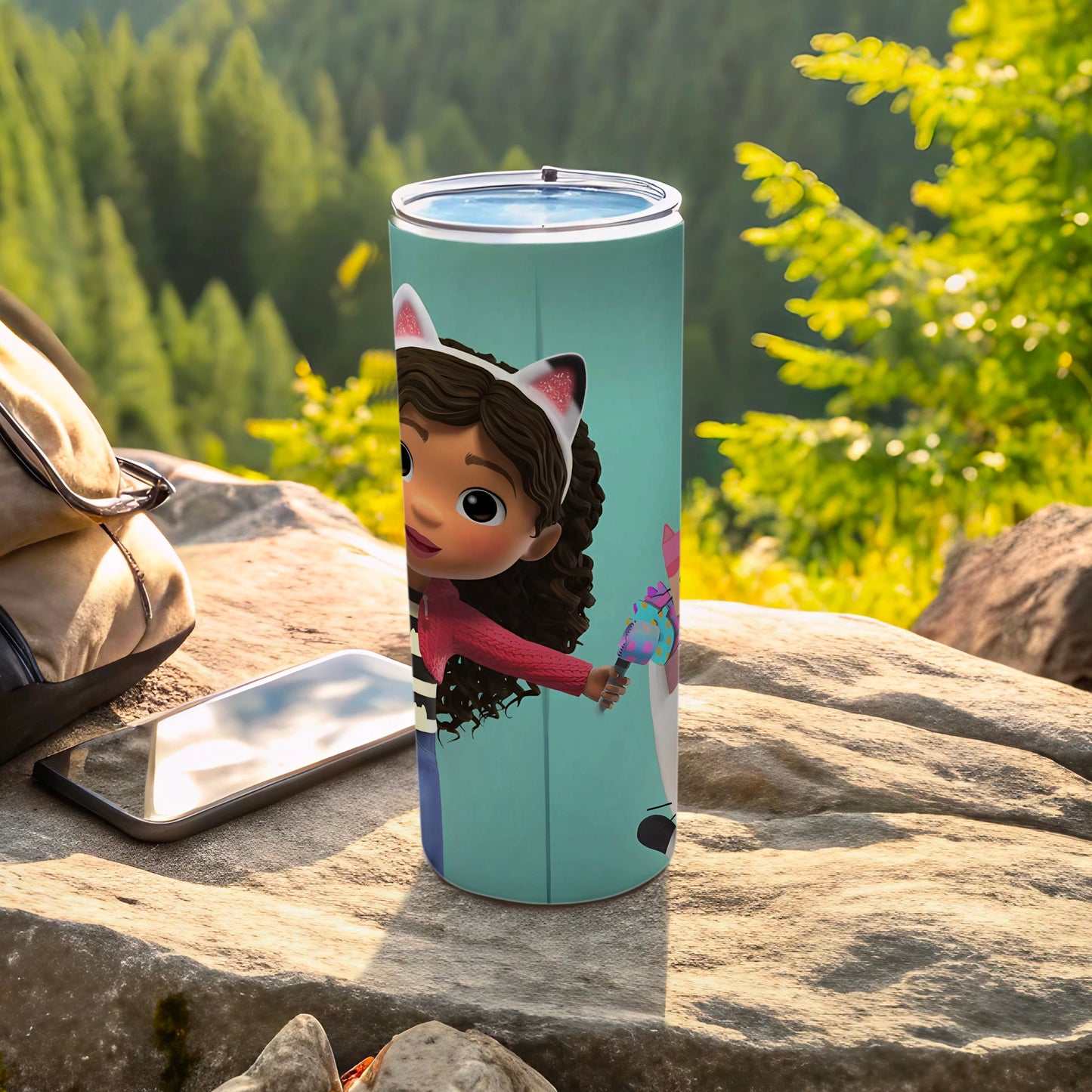 Cute Cartoon Character Tumbler for Kids Fun Drinkware