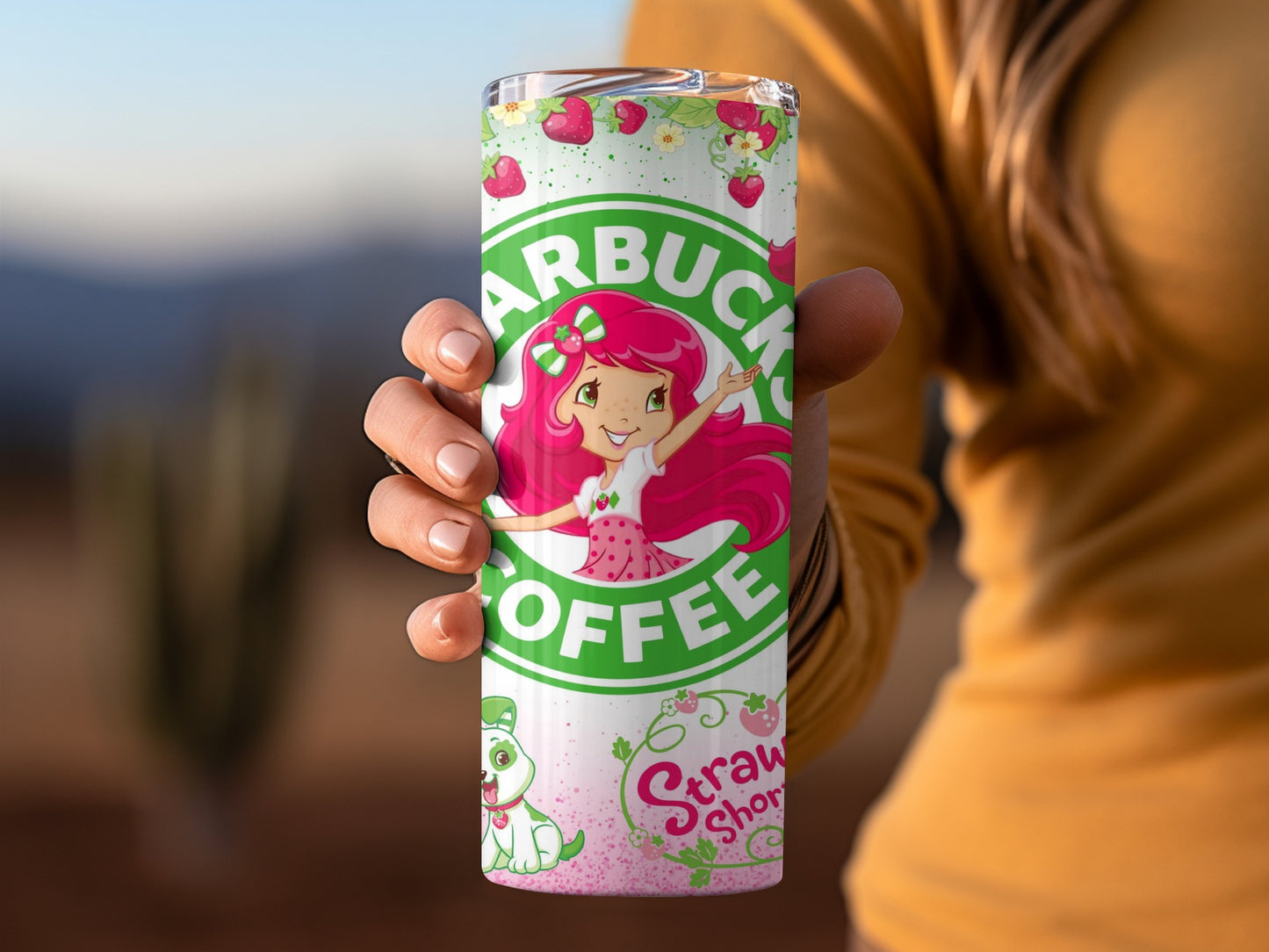 Starbucks Coffee Strawberry Shortcake Tumbler Cup