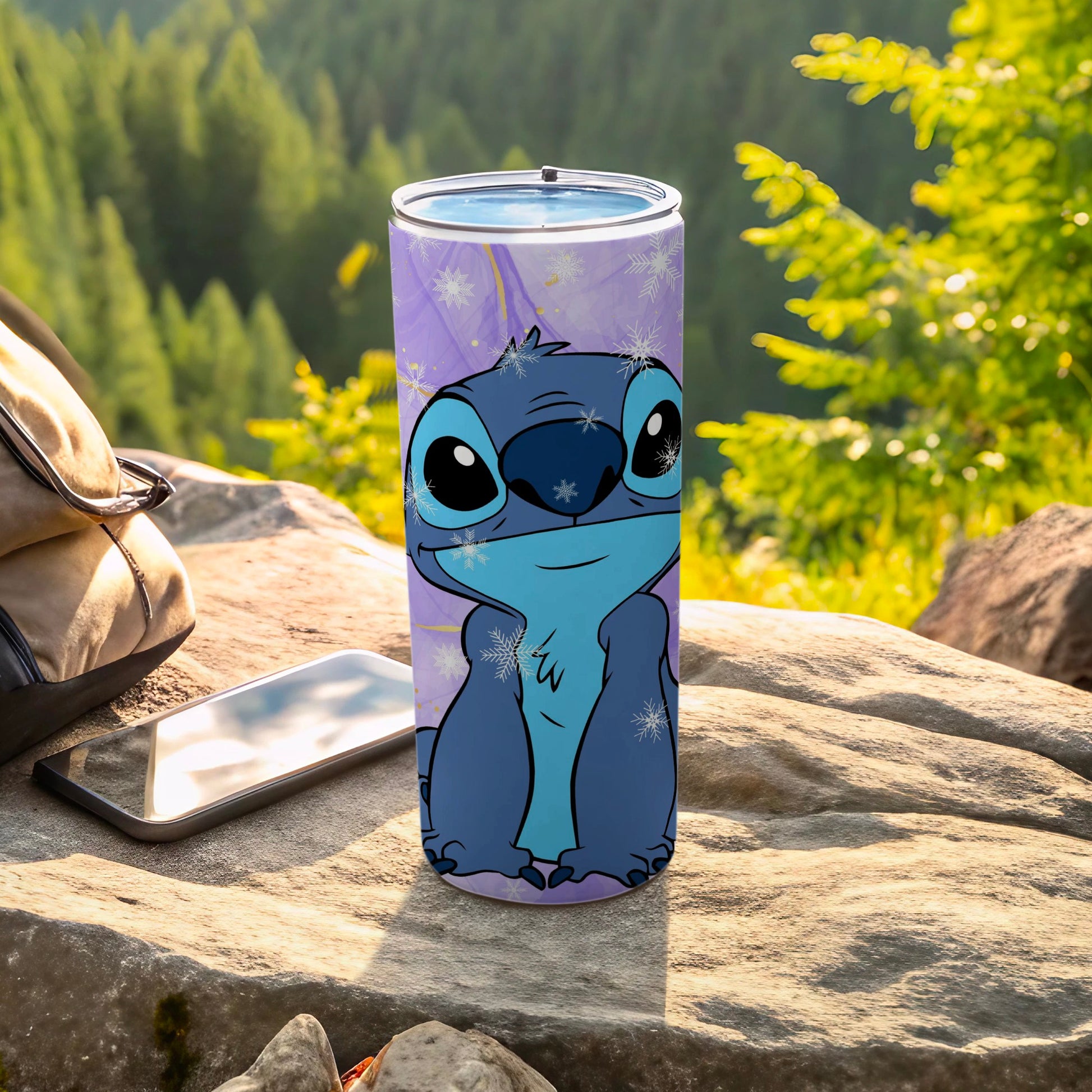 Cute Cartoon Alien Character Insulated Tumbler