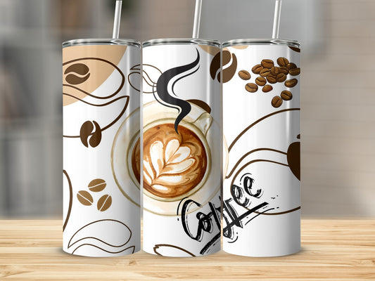 Coffee Lover Designs on Acrylic Tumblers