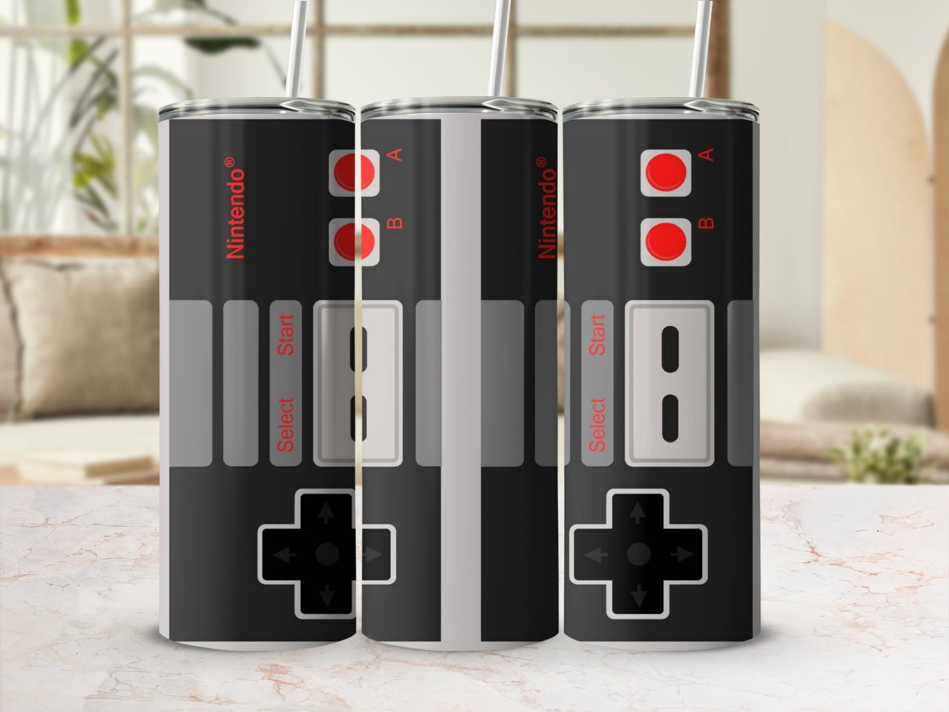 Nintendo Game Controller Retro Design Tumbler product type