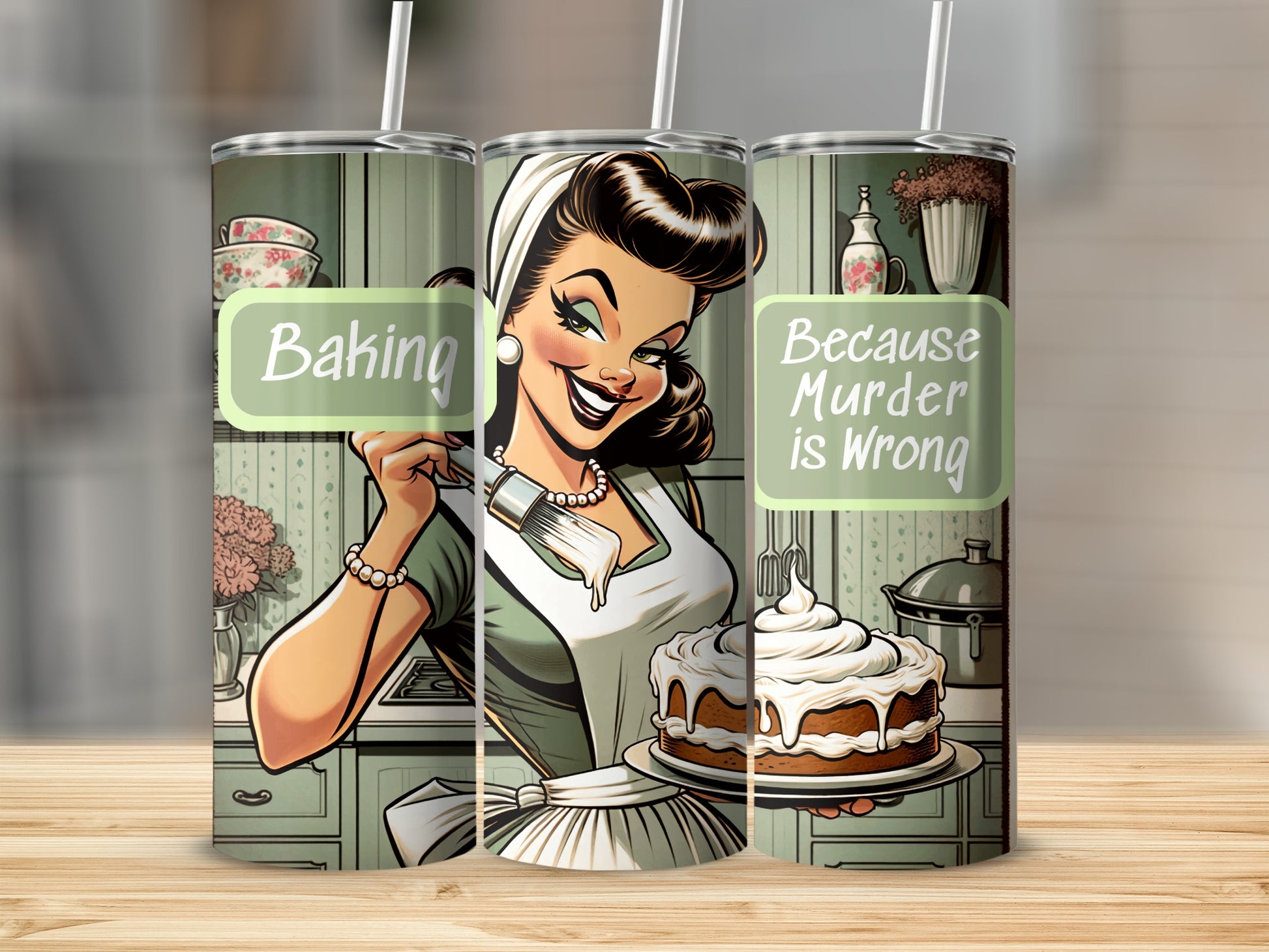 Baking Because Murder is Wrong retro baker woman product type

Baking
Murder Is Wrong
Retro Baker
Pin Up Woman
Cake Design
Kitchen Humor
Funny Saying
Chef Gift
Dessert Lover
Vintage Style
Housewife Art
Apron Design
Cooking Theme
Foodie Gift
Unique Graphic
Whimsical Art
Cute Baker
Pop Art
Sarcastic Humor
Kitchen Decor