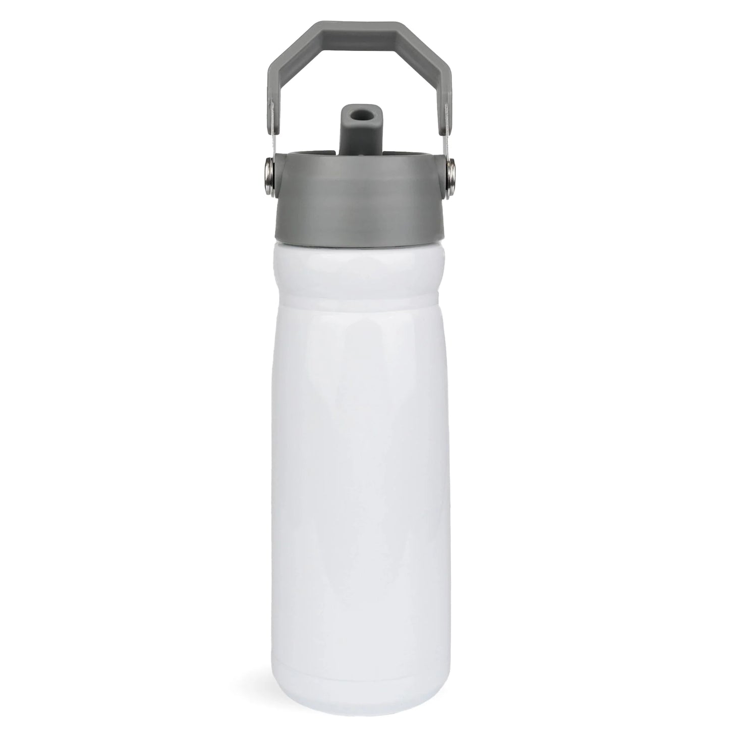 Hydration Flip tumbler with built in straw and handle