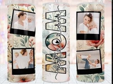 Best Mom Ever photo tumbler